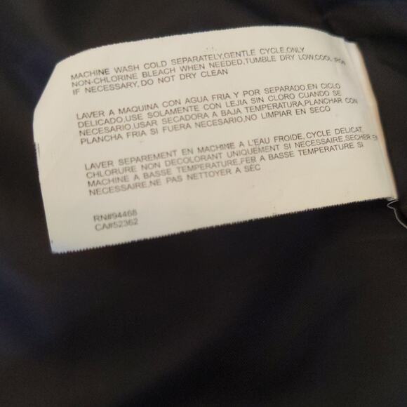 NAUTICA Women's Navy Cream Trench Coat Large Plaid Lining Classic Preppy Style - Picture 5 of 10